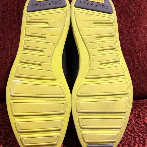 Cole Haan Men's Grand OS Chukka book - Grey and key lime - Picture 5 of 16